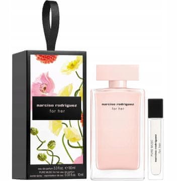 Narciso Rodriguez SET Narciso Rodriguez For Her EDT W 100ml + 10ml EDP Pure Musc