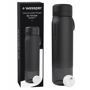 Wessper Wessper Tritan steklenica s filtrom WES273-1000-BK črna 1000ml