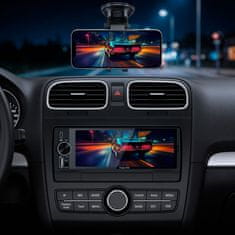 shumee Avtoradio Kruger&Matz KM2016 CarPlay/AndroidAuto 6,3” USB 1DIN