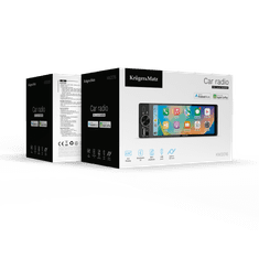 shumee Avtoradio Kruger&Matz KM2016 CarPlay/AndroidAuto 6,3” USB 1DIN