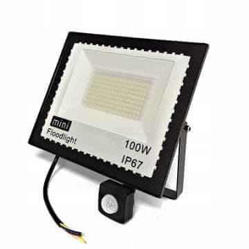 shumee Halogenski 100 W LED + senzorski reflektor s senzorjem gibanja