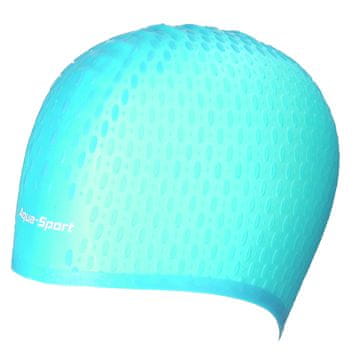 Aqua-Sport Silikonska kapa Aqua Sport za čop, mint, za dolge lase AS1269