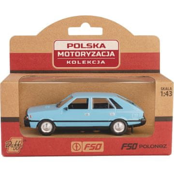 shumee FSO Polonez moder avtomobilček, merilo 1:43, zbirka PRL Daffi