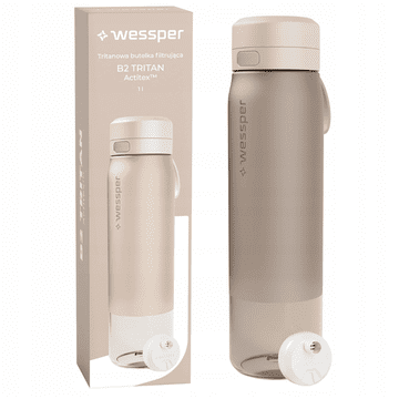 Wessper Wessper Tritan steklenica s filtrom WES273-1000-BG bež 1000ml