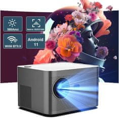shumee HY350+1080P+350 ANSI+Android 11.0+2GB/32GB+dvojni wifi6+BT5.0