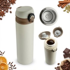 shumee Termo potovalna skodelica iz jekla 450 ml za kavo, čaj, vodo