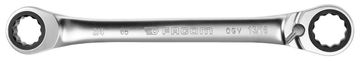 Facom 65,5/8X11/16 - Ukrivljen obročni ključ z ragljo, 5/8"x11/16"