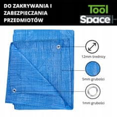 shumee Ponjava 4x8 zaščitna modra 8x4 ponjava, ojačana s PE 32m2