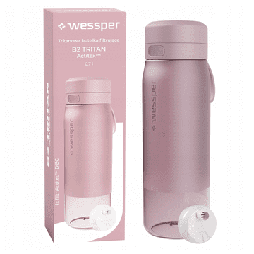 Wessper Wessper Tritan steklenica s filtrom WES273-700-PK roza 700ml