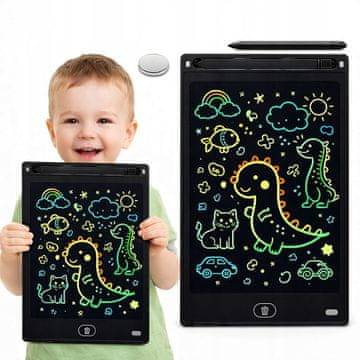 shumee LCD risalna tablica 8,5” črna - elektronski zvezek z Rusikom