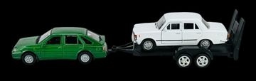 shumee Welly 2-paket nahrbtnikov Polonez Caro Plus + Fiat 125p 1:34