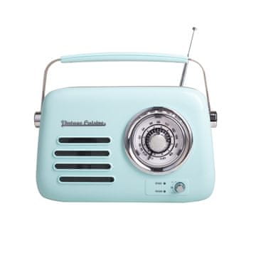 shumee Bluetooth radio s kovinskim ročajem Vintage Cuisine Mint 2.0
