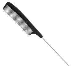 Eurostil Karbonski glavnik za lase s kovinsko konico 22,3 cm eurostil