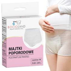 BOCIOLAND Poporodne hlačke Bocioland za večkratno uporabo, velikost L