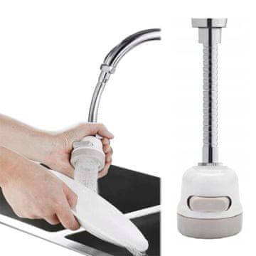 shumee Aerator, podaljšek za pipo, pipo za umivalnik, tri funkcije