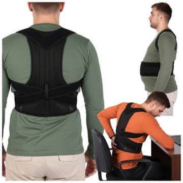 shumee Ortopedski korektor drže za hrbtenico FIT4MED, velikost 3XL