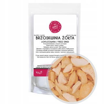 Winoszarnia Liofilizirane rezine rumene breskve - 50 g naravnega sadja