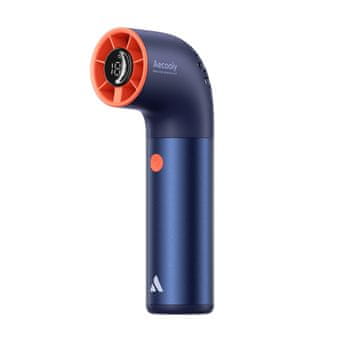 shumee Aecooly Aero ultra hitri ročni ventilator, moder in oranžen
