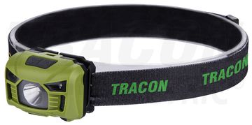 Tracon Electric Naglavna svetilka Tracon 120lm 1200mAh s senzorjem gibanja