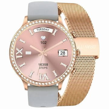 Gravity Ženska pametna ura gravity GT5-8 - dodaten pašček (sg043h)