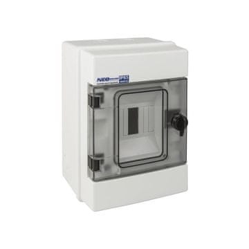 Elektro-Plast Nadometna razdelilna omarica RH-4 (N+PE) 1x4 IP65 1000V DC