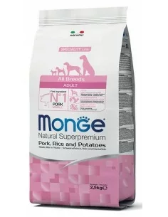 Monge Monge Specialty Line Svinjina z rižem in krompirjem 2,5 kg