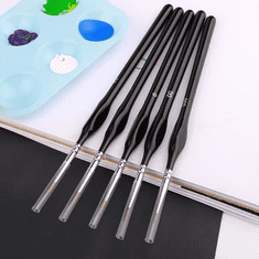 shumee Akrilne barve x10, komplet profesionalnih čopičev 22 ml x5