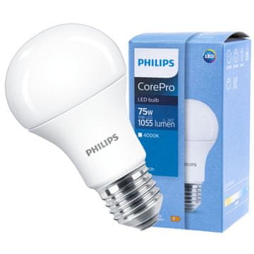 Philips E27 CorePro LED žarnica 10W = 75W 4000K nevtralna