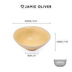 Jamie Oliver Keramične sklede Big Love 13,5 cm - 4 kosi / Jamie Oliver