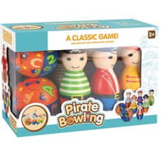 shumee Mini piratska arkadna igra kegljanje za otroke z žogicami