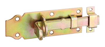 shumee Pocinkan zapah za ključavnico Alberts 100×44 mm z objemko