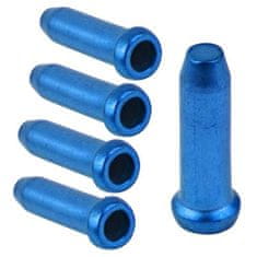 ACCENT Končniki kablov Accent 2,3 mm aluminijasti, 5 kosov modri