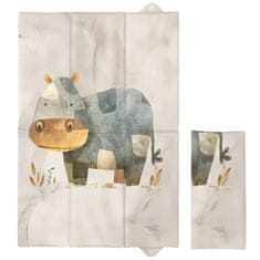 Ceba Baby Zložljiva previjalna podloga 60x40 Cozy Hippo, Ceba Baby