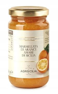 Agrisicilia Marmelada grenke pomaranče Agrisicilia 360g Arance Amare