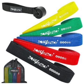 shumee Komplet 5 trakov iz blaga za CrossFit zgibe - power band