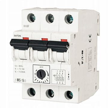 Eaton Z-MS- 6,3/3 motorno stikalo 6,3 A 230 V AC 10 K A 248410