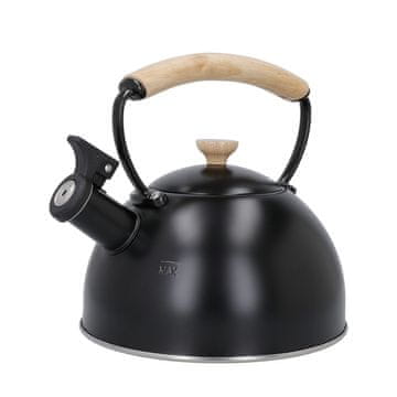 La Cafetiere Žvižgajoči grelnik vode 1,6 l črne barve / La Cafetiere