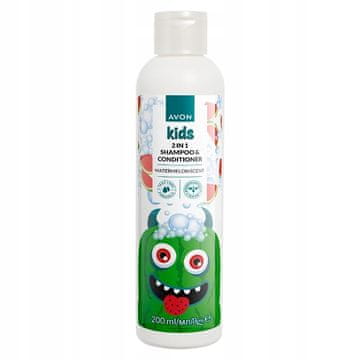 shumee Avon Kids 2v1 šampon in balzam z vonjem lubenice 200 ml