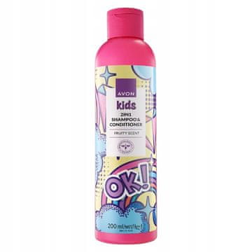 Avon Avon Kids 2v1 šampon in balzam - sadni Avon Kids 200 ml