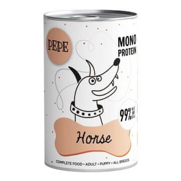 Paka Zwierzaka Animal Pack Pepe Monoprotein Horse (konjsko meso) 400 g