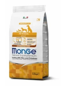 shumee Monge Monoproteinski puran z rižem in krompirjem 2,5 kg