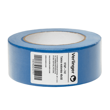 Verlinger Profesionalni modri slikarski trak 48 mm x 50 m odporen
