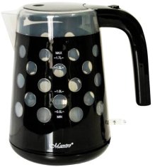 MAESTRO Električni grelnik vode 1,7 l 2200 W Maestro MR-045-črn