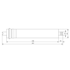Ecosoft Ecosoft CSV-1812-75 BWT Ecosoft 75GPD osmotska membrana