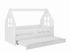 Wooden Toys Otroška postelja za hišo 160x80 desna s funkcijo spanja