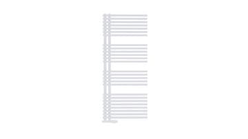 shumee Kopalniški radiator Luxrad Tip E 1179 x 500 mm bel 553W