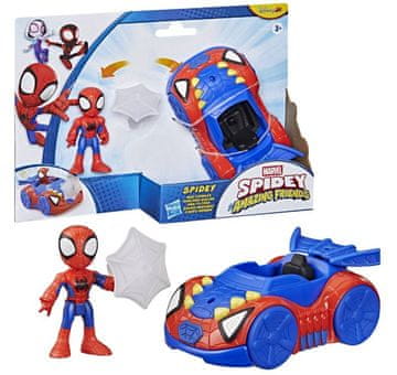 HASBRO Pajek in super prijatelji - Pajek + Vozilo G2461 G1952