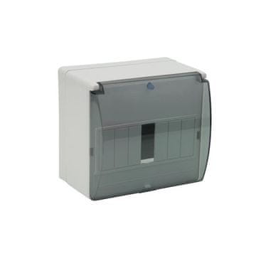 Elektro-Plast Nadometna razdelilna omarica RM 7 (N+PE) s steklom 1x7