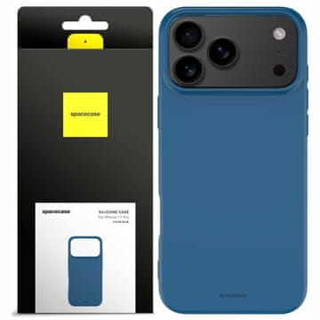 shumee Silikonski ovitek Spacecase 3.0 za iPhone 17 Pro moder