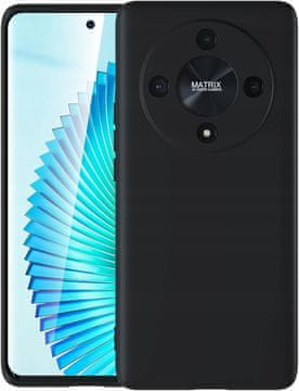 shumee Ovitek Foluu Honor Magic6 Lite, odporen na udarce, črn